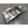 kitchen sink drainboard attached